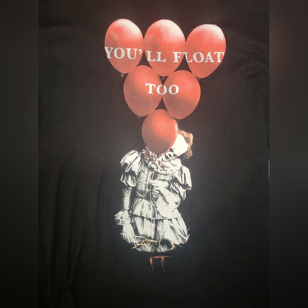 IT Pennywise Stephen King Black T-shirt - Picture 7 of 9